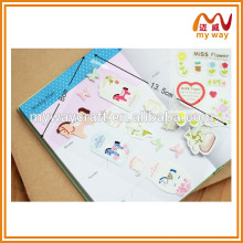 Beautiful photo album decorative stickers, the design of pvc sticker